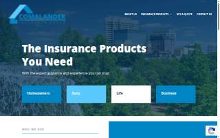 Comalander Insurance Group LLC website