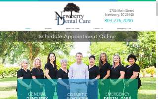 Newberry Dental Care website