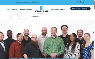 Cross Link Consulting website