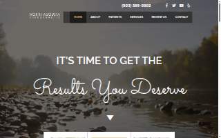 North Augusta Chiropractic website