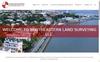 Southeastern Land Surveying LLC of North Charleston website