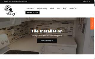Bad Dog Flooring website