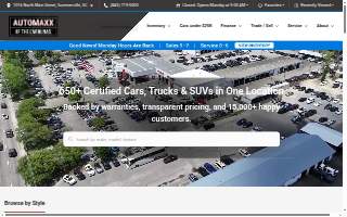 Automaxx Sales & Body Shop website