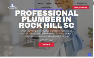 Amen Plumbing website