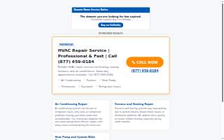 Andrews Heating & Cooling website