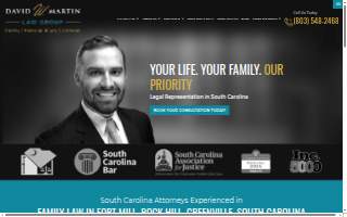 David W. Martin Law Group website