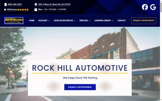 Rock Hill Automotive website