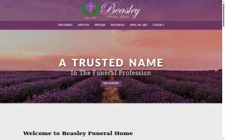 Beasley Funeral Home website
