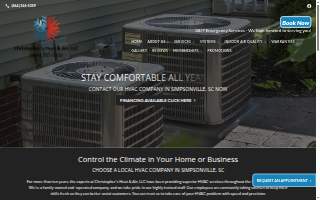 Christopher's Heat & Air, LLC website