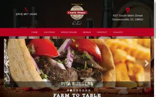 Coach House Restaurant website
