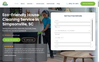 Green Cleanville website
