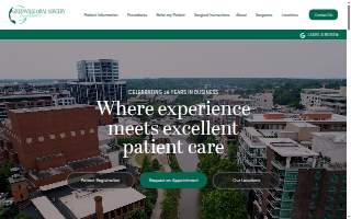 Greenville Oral Surgery Partners of Simpsonville website