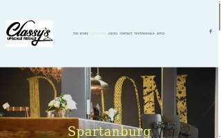 Classy's Upscale Resale Thrift Store website