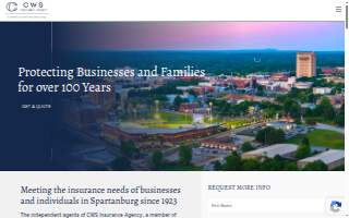 CWS Insurance Agency website