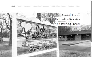 John's Cafe & Catering website