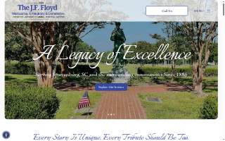 The J.F. Floyd Mortuary, Crematory & Cemeteries website