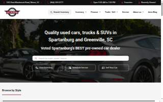 TLC Motors of Spartanburg website