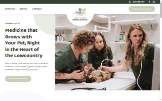 Coastal Creek Animal Hospital website