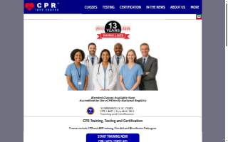 CPR Summerville website