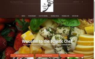 The Eclectic Chef website