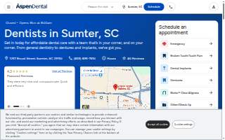 Aspen Dental - Sumter website