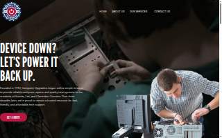 Computer Upgraders website