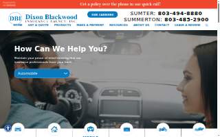Dixon Blackwood Insurance Agency, Inc. website