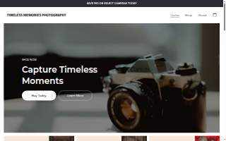 Timeless Memories Photography, LLC website