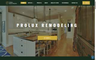 ProLux Remodeling website