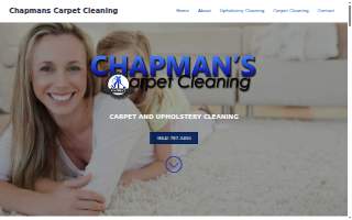 Chapmans Carpet Cleaning website