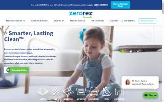 Zerorez Greenville of Wade Hampton website