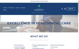 Columbia Periodontal Associates website