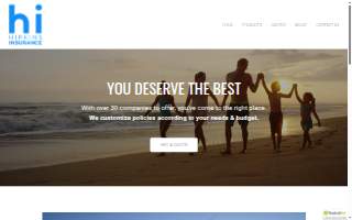 Hipkins Insurance website