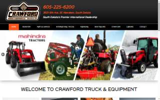Crawford Trucks & Equipment, Inc. website