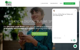 Elm Digital Marketing website