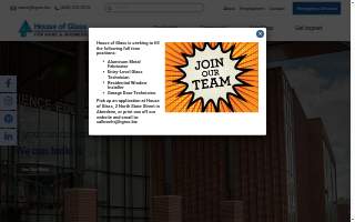 House of Glass, Inc. website