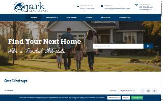 Jark Real Estate website