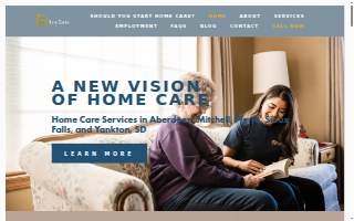 Kore Cares of Aberdeen website