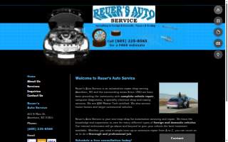 Reuer's Auto Service website