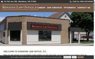 Ronayne Law Office P.C. website