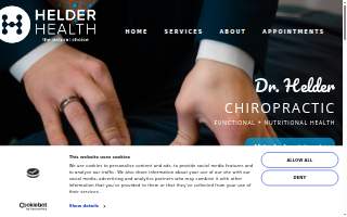 Helder Health website