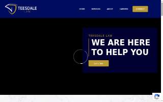 Teesdale Law Office, PLLC website