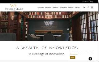 Woods, Fuller, Shultz & Smith, P.C. website