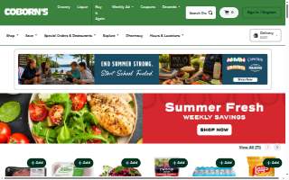 Coborn's Pharmacy website