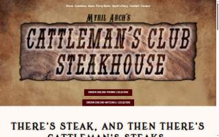 Cattleman's Club website