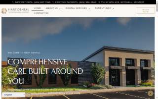 Hart Dental website