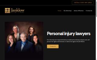 Janklow Law Firm - Mitchell Office website