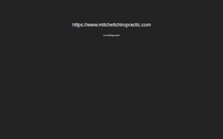 Mitchell Chiropractic & Acupuncture Center, P.C. website