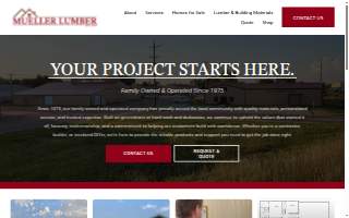 Mueller Lumber Company website