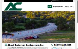 Anderson Contractors Inc website
